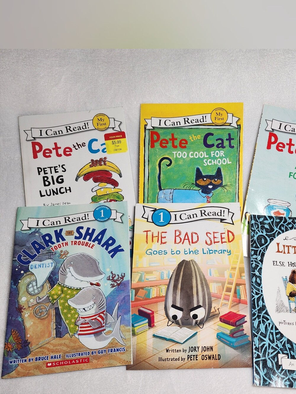 Pete The Cat I Can Read Children’s Books Collection The Bad Seed Little Bear